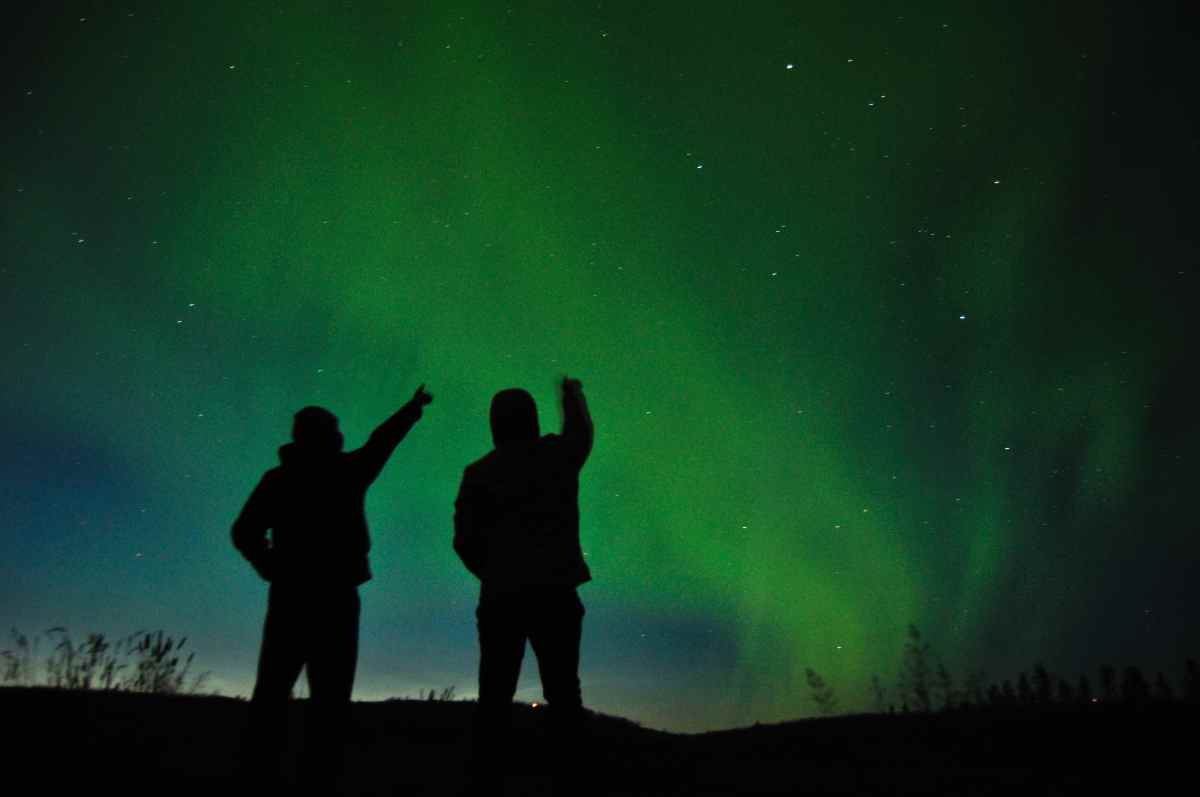 Watching the Northern Light