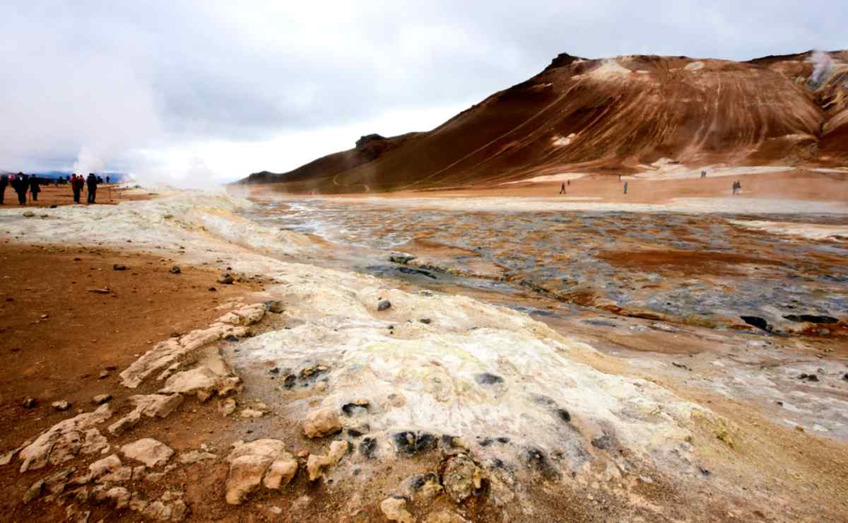Geothermal area, North Iceland